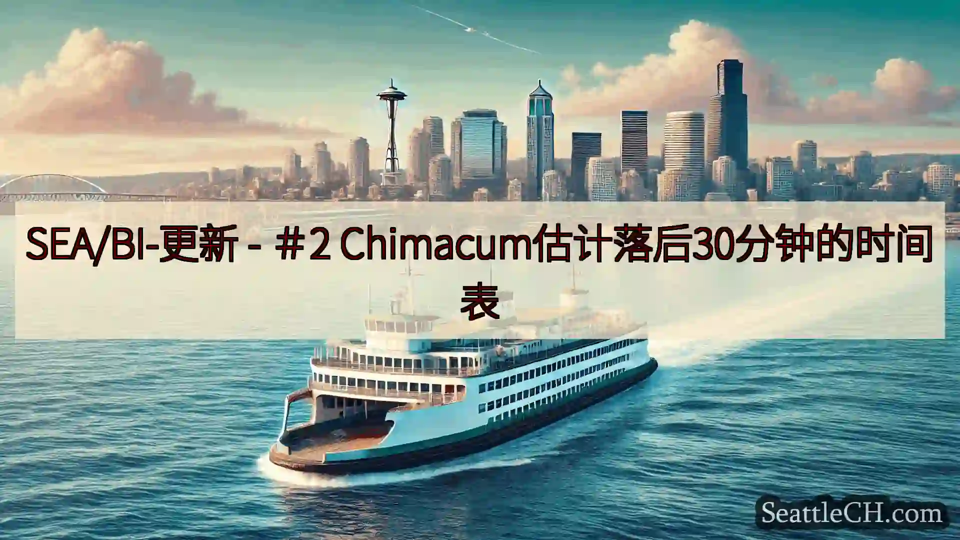 西雅图渡轮新闻 SEA/BI-更新 - ＃2