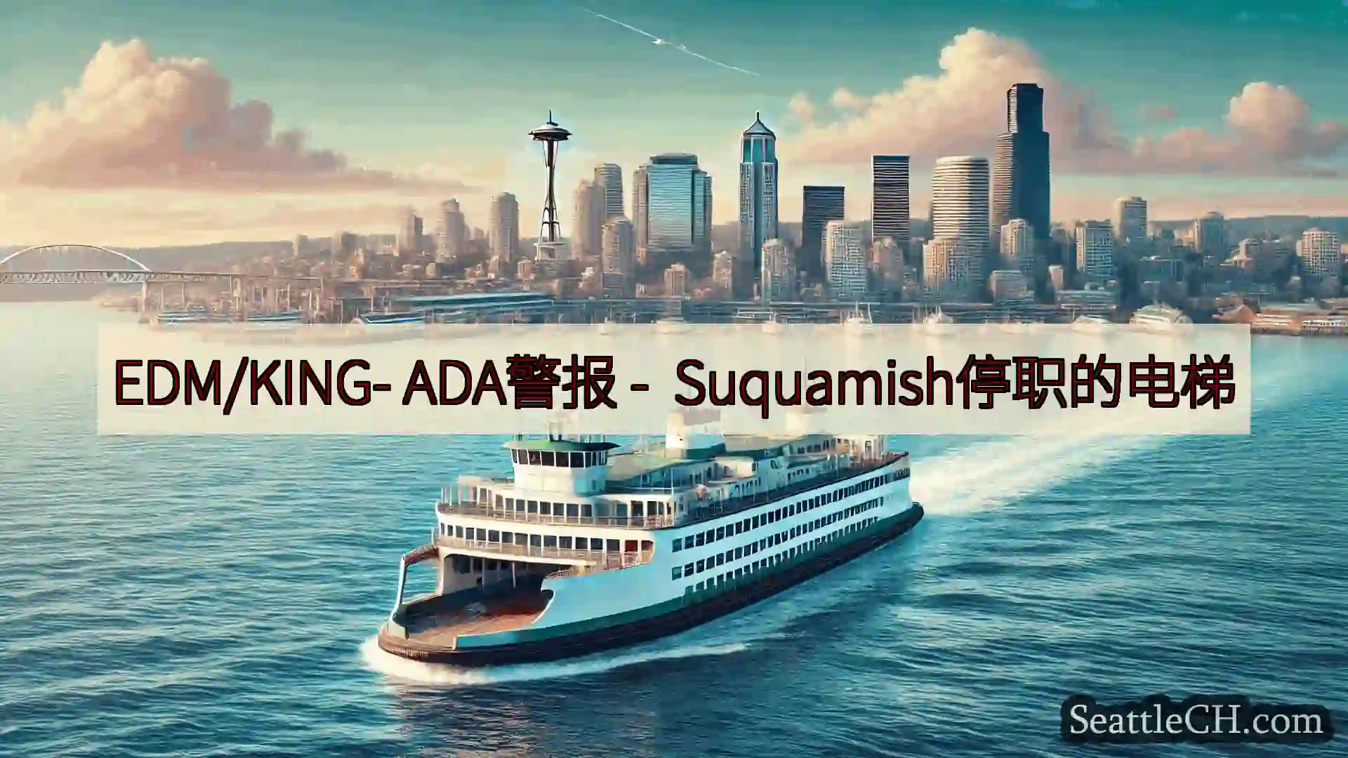 西雅图渡轮新闻 EDM/KING- ADA警报 -