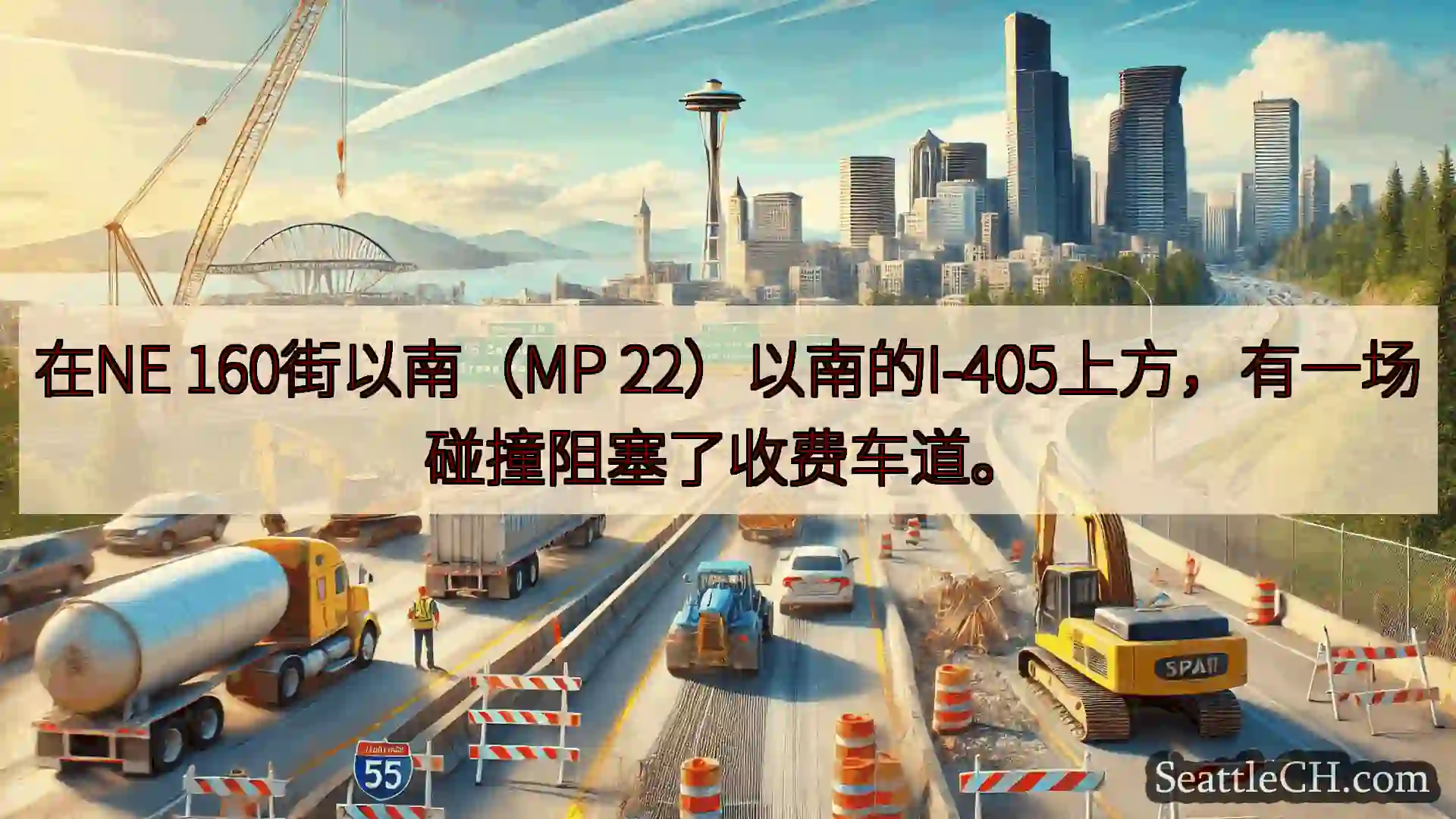 西雅图交通新闻 在NE 160街以南（MP