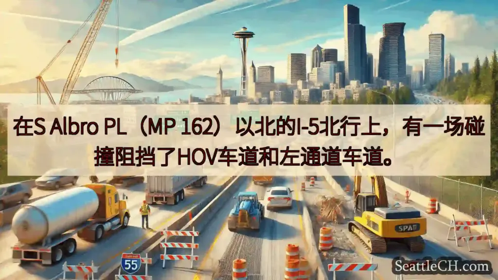 西雅图交通新闻 在S Albro PL（MP