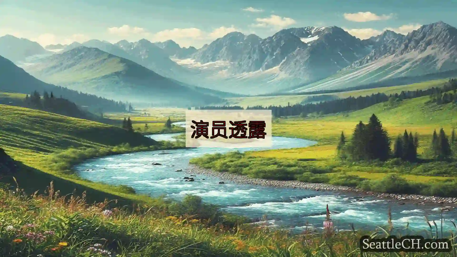 西雅图新闻 演员透露