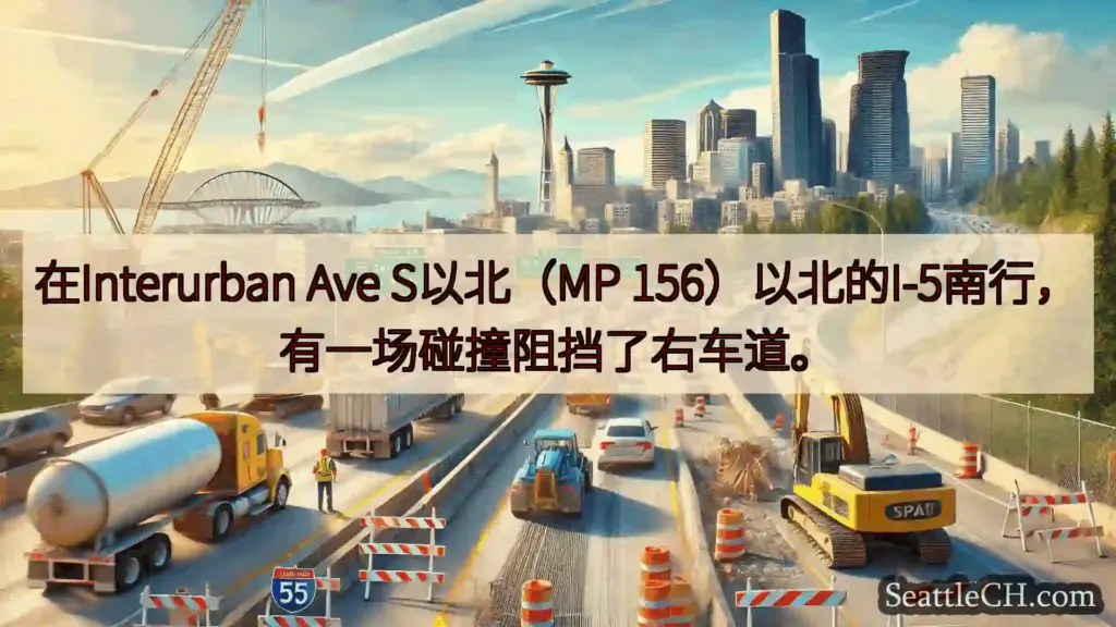 西雅图交通新闻 在Interurban Ave S以北（MP