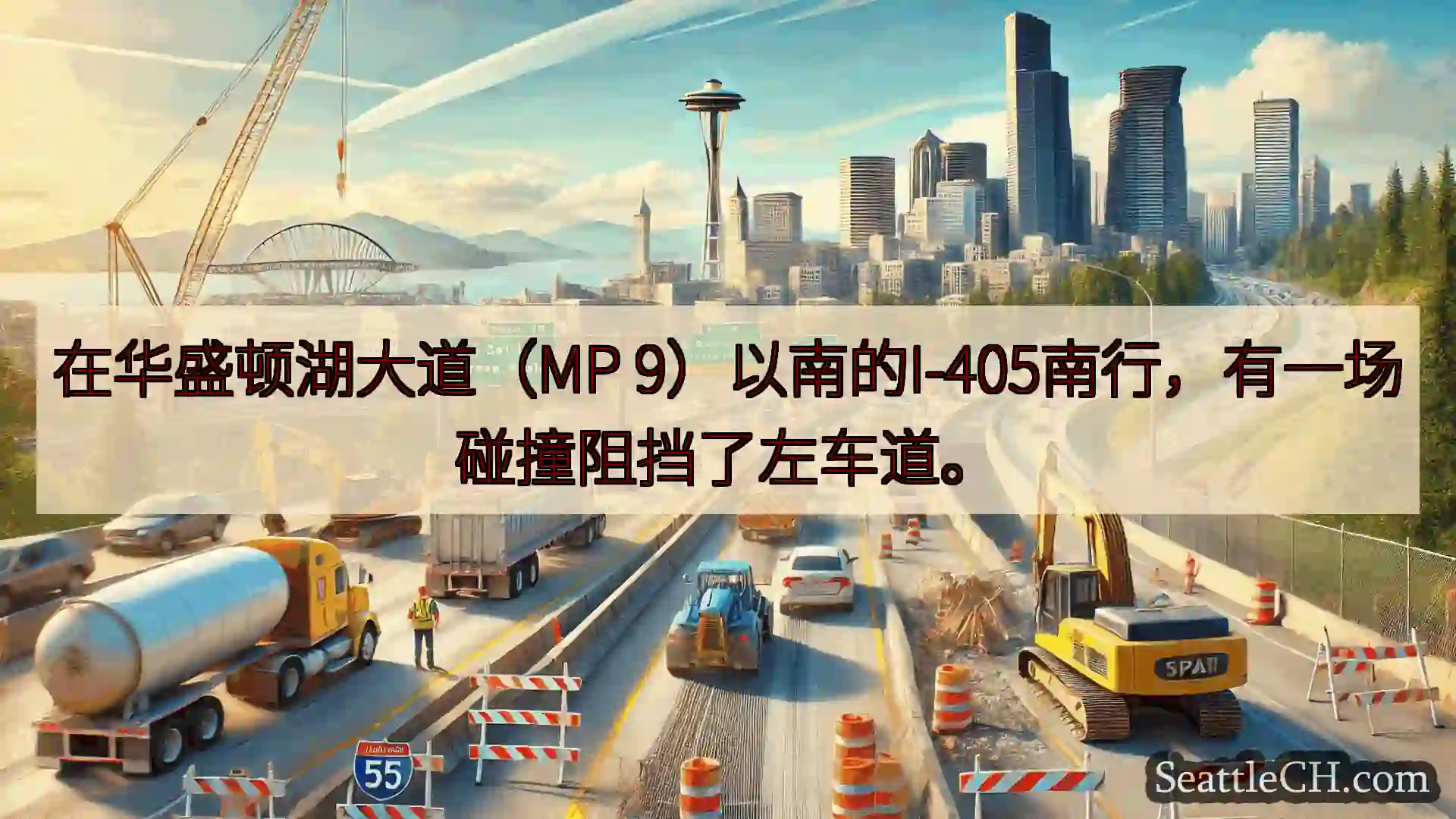 西雅图交通新闻 在华盛顿湖大道（MP
