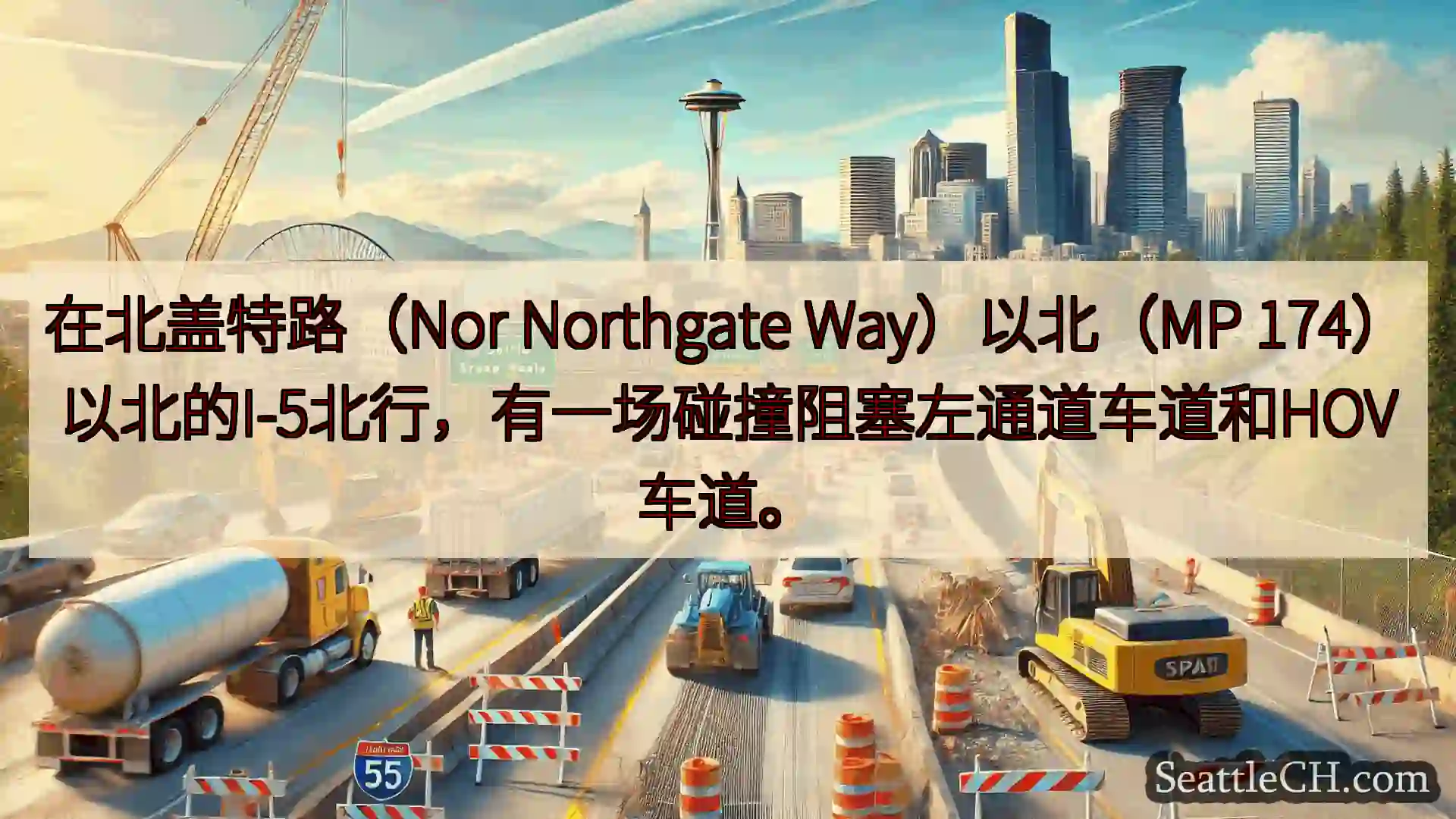 西雅图交通新闻 在北盖特路（Nor Northgate Way）以北（MP