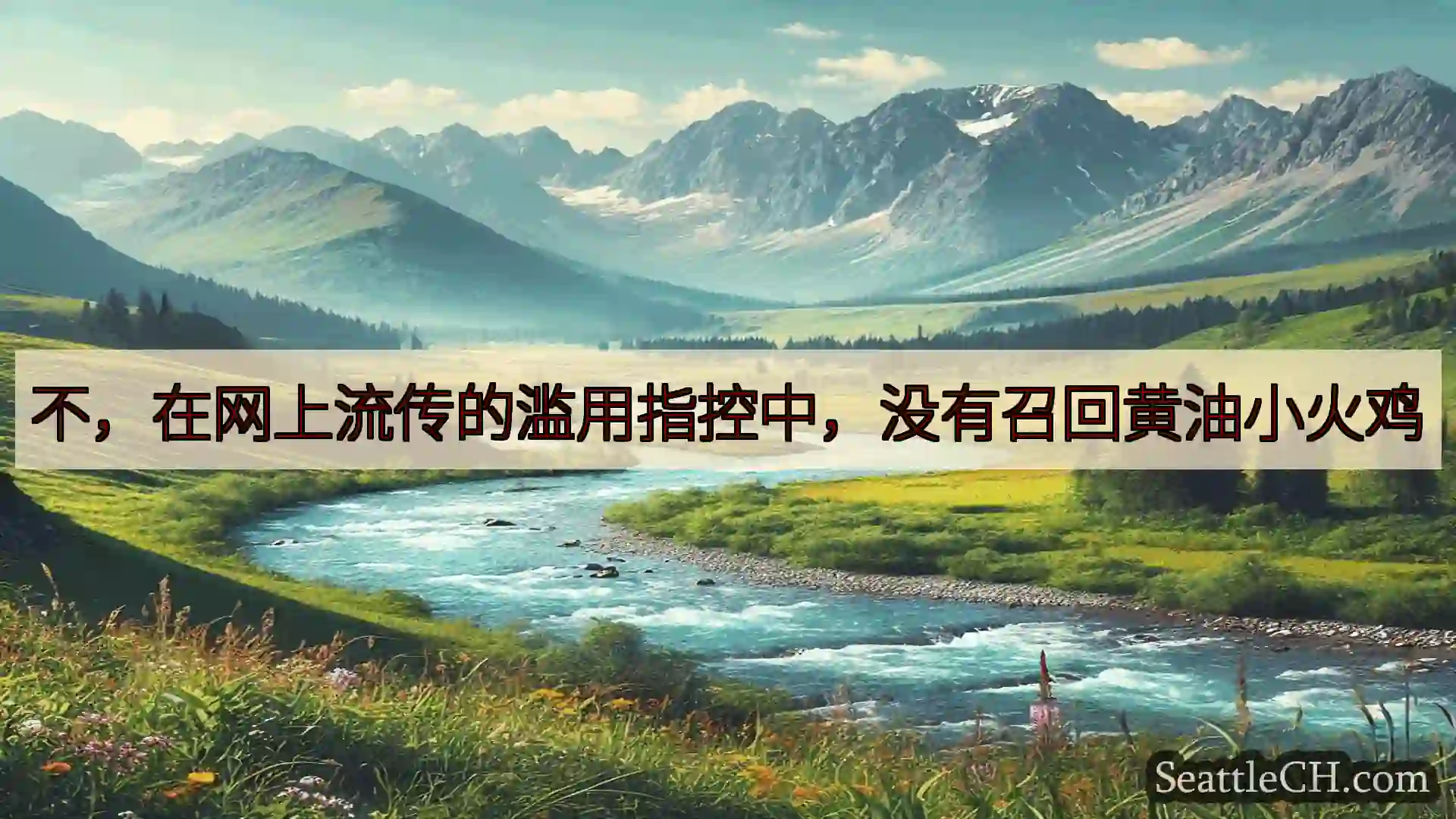 西雅图新闻 不，在网上流传的滥用指控中，没有召回黄油小火鸡