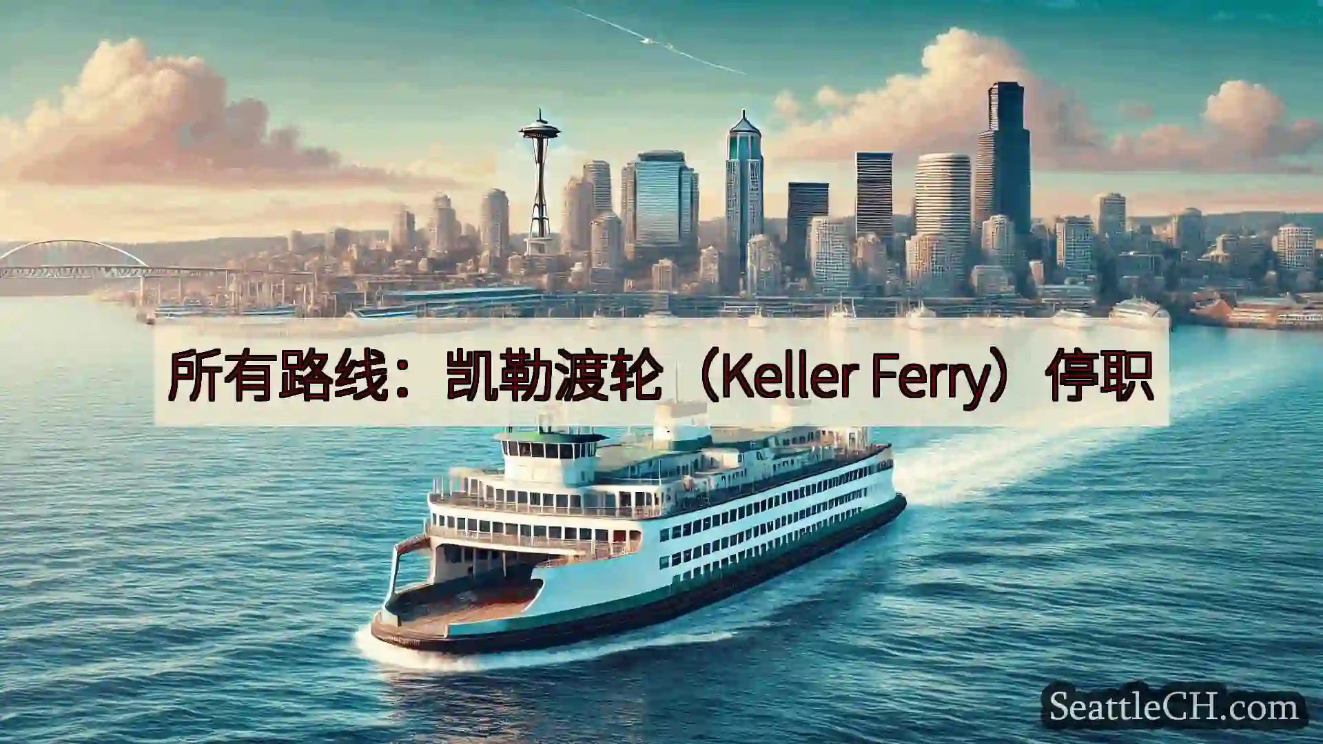 西雅图渡轮新闻 所有路线：凯勒渡轮（Keller Ferry）停职