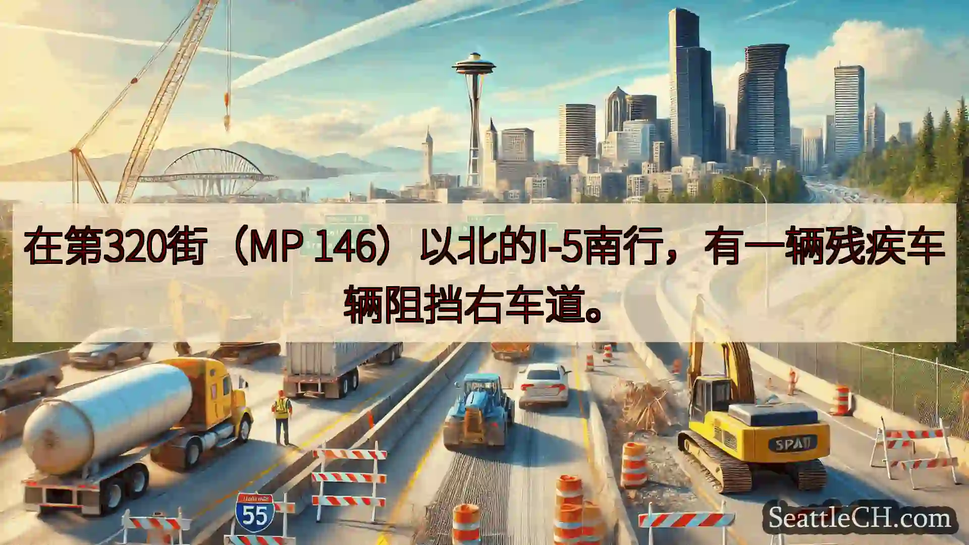 西雅图交通新闻 在第320街（MP