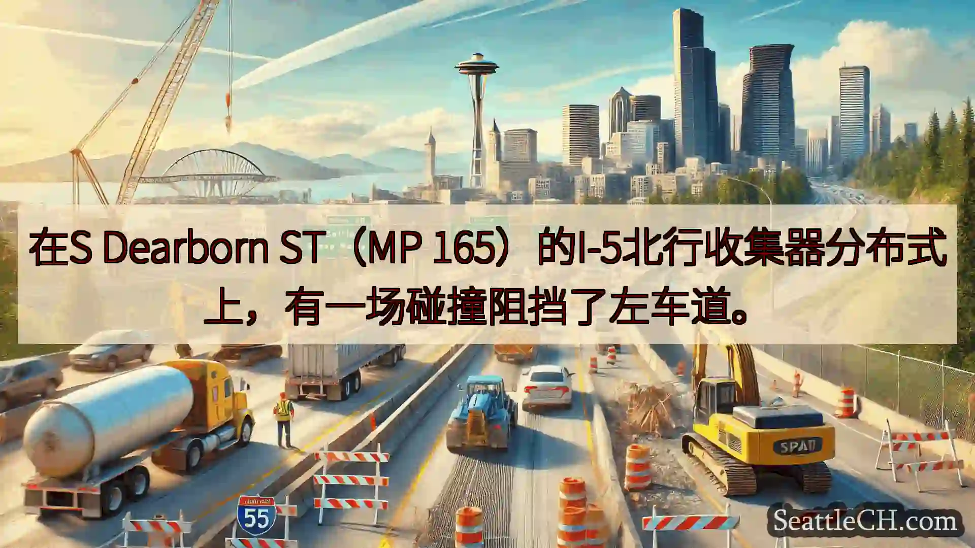 西雅图交通新闻 在S Dearborn ST（MP