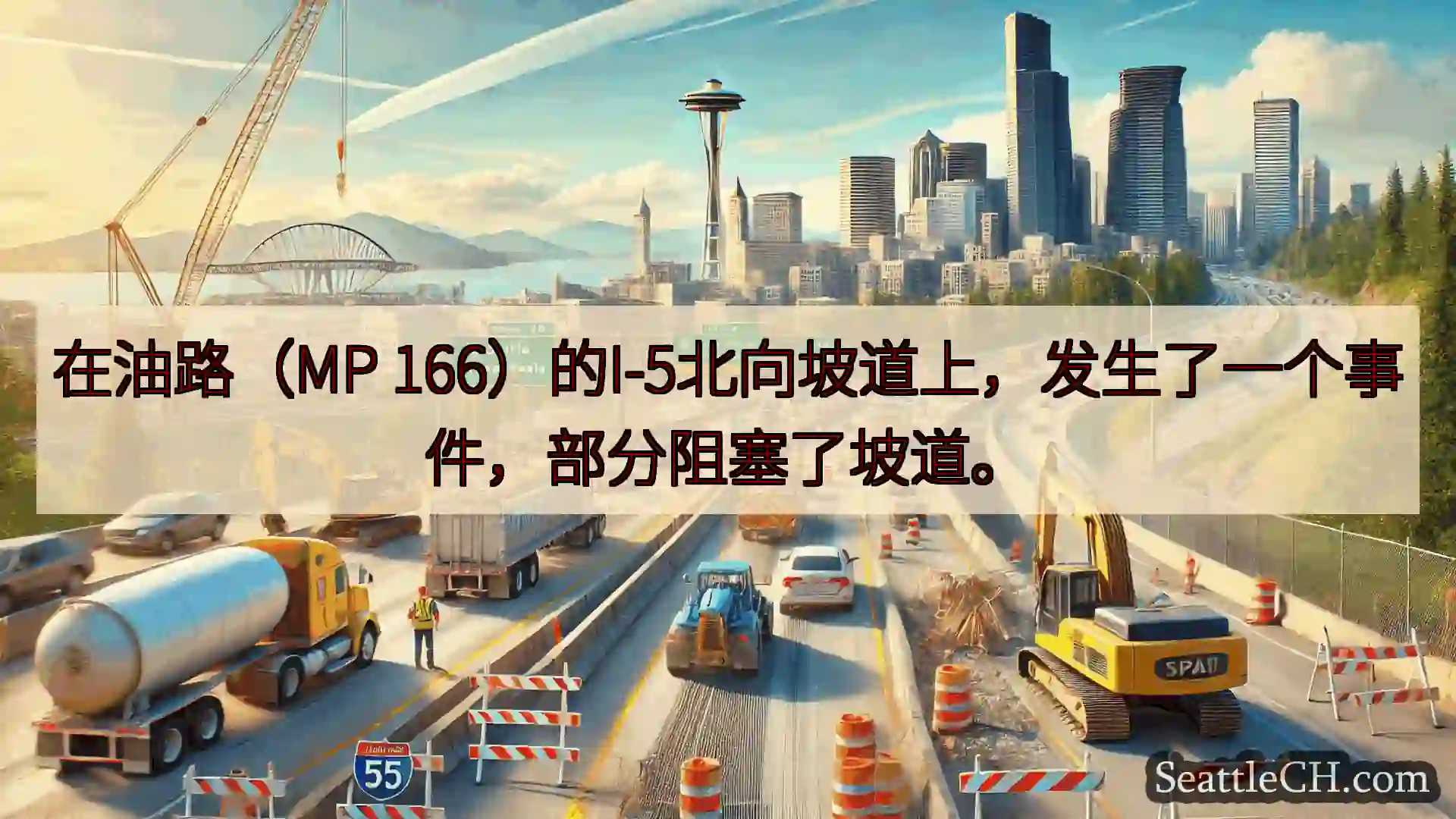 西雅图交通新闻 在油路（MP