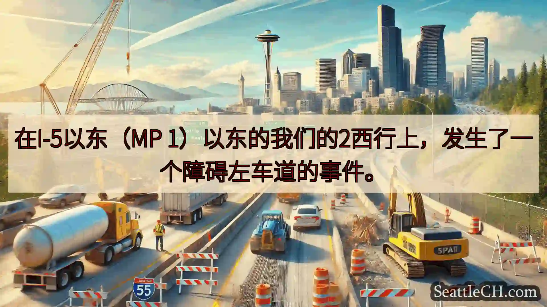 西雅图交通新闻 在I-5以东（MP