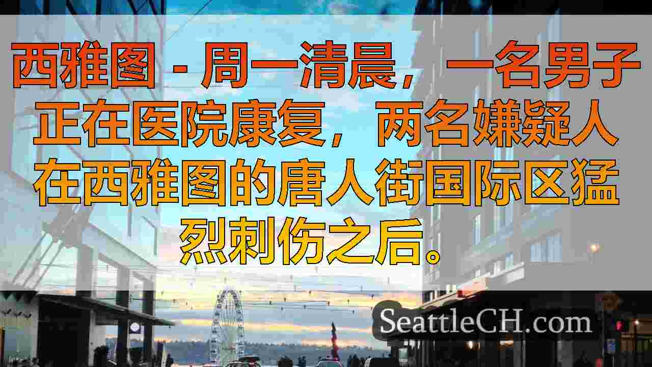 西雅图唐人街国际区的2名犯罪嫌疑人在暴力刺伤中寻求