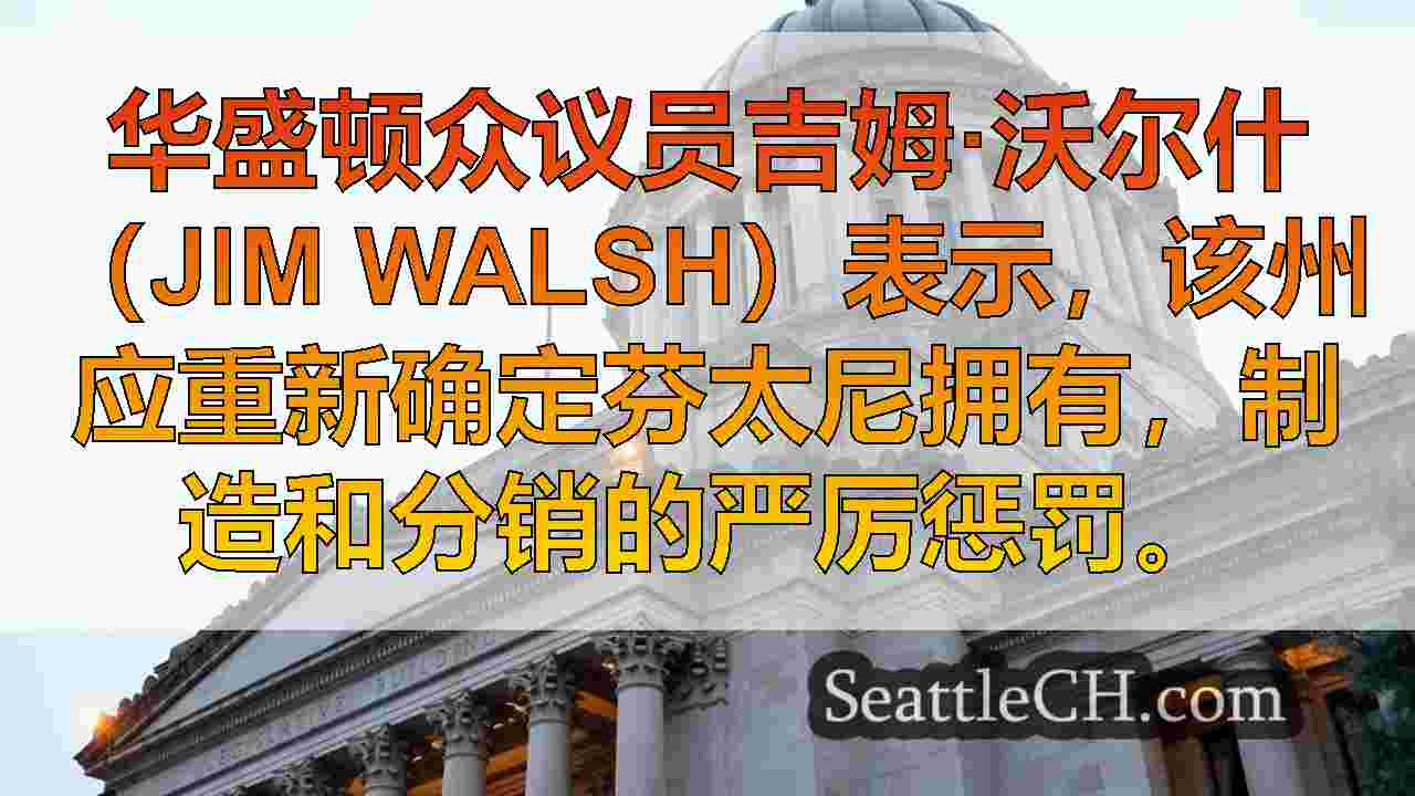 华盛顿议员推动更严厉的芬太尼处罚，将经销商定位于用户