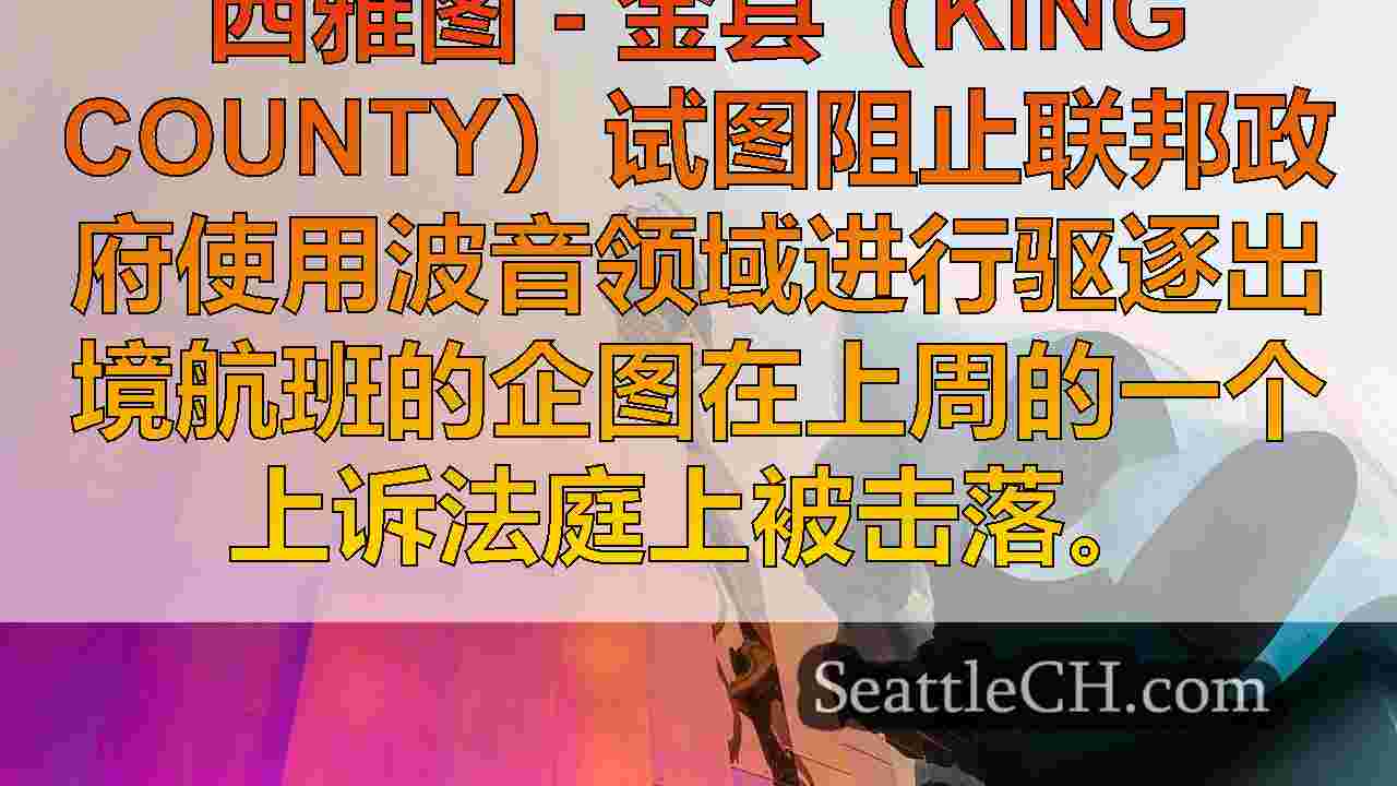 金县失去了停止在波音领域停止冰驱逐出境飞行的战斗