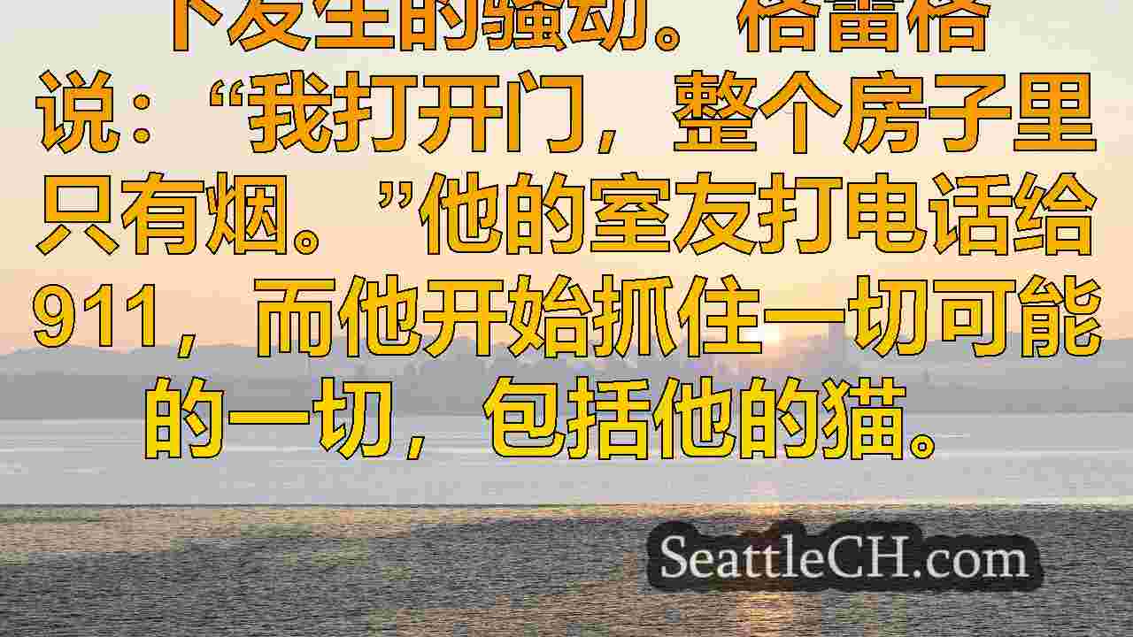 “烟真的开始涌入”：消防撕裂穿过北西雅图房屋