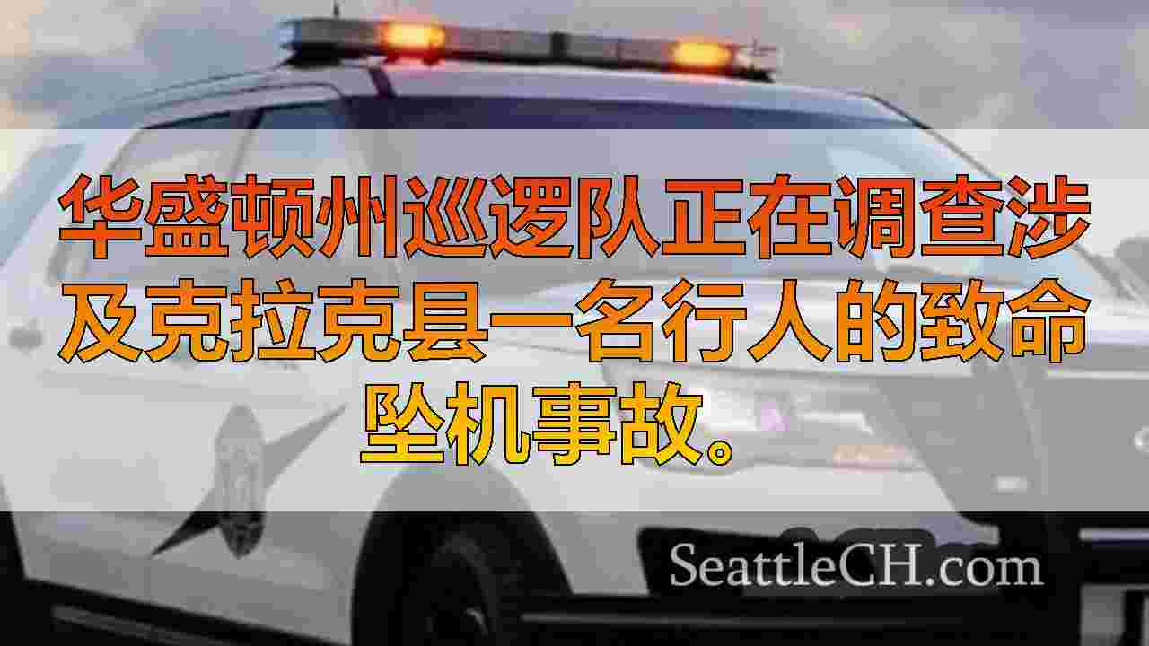 华盛顿州巡逻队调查克拉克县SR-500的行人死亡