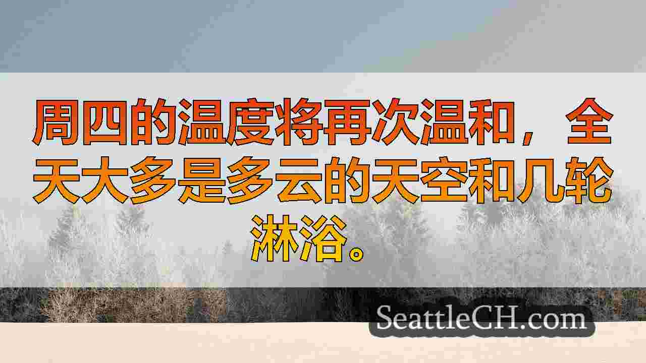 西雅图的天气：谁将在华盛顿西部有一个白色的圣诞节？