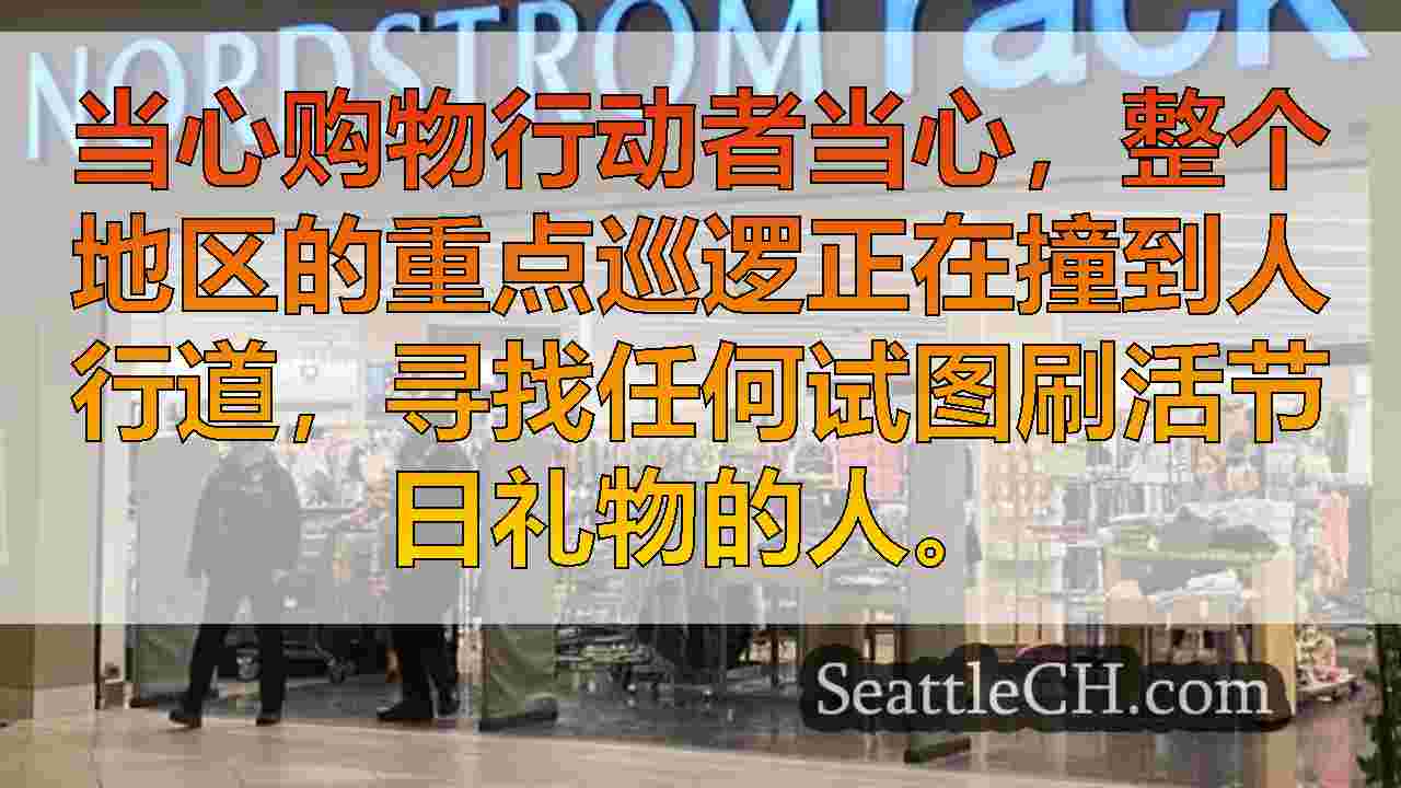 贝尔维尤警察在入店行窃的重点巡逻中逮捕了45多次