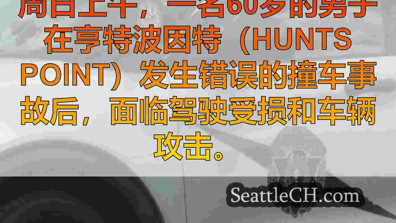 面对DUI的男子，在SR 520撞车事故后，车辆攻击指控