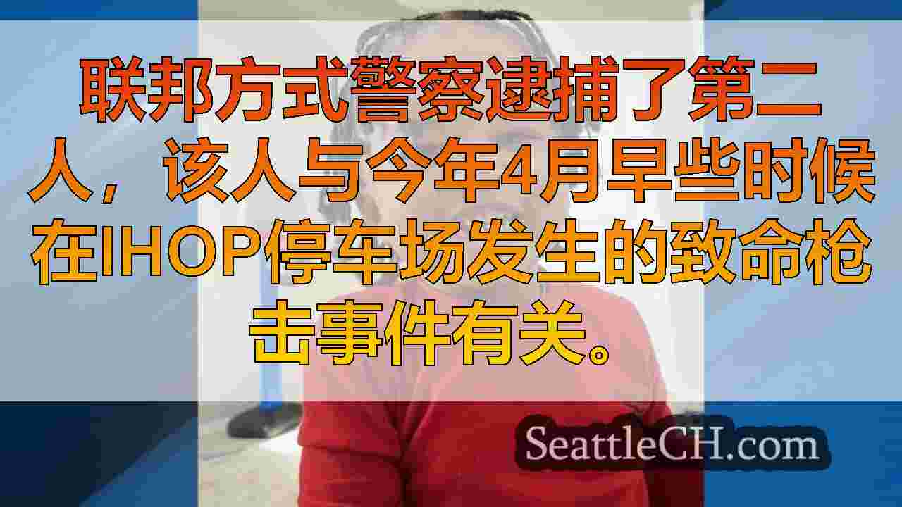 联邦警察逮捕了IHOP停车场的第二名嫌疑人枪击事件杀死了2岁