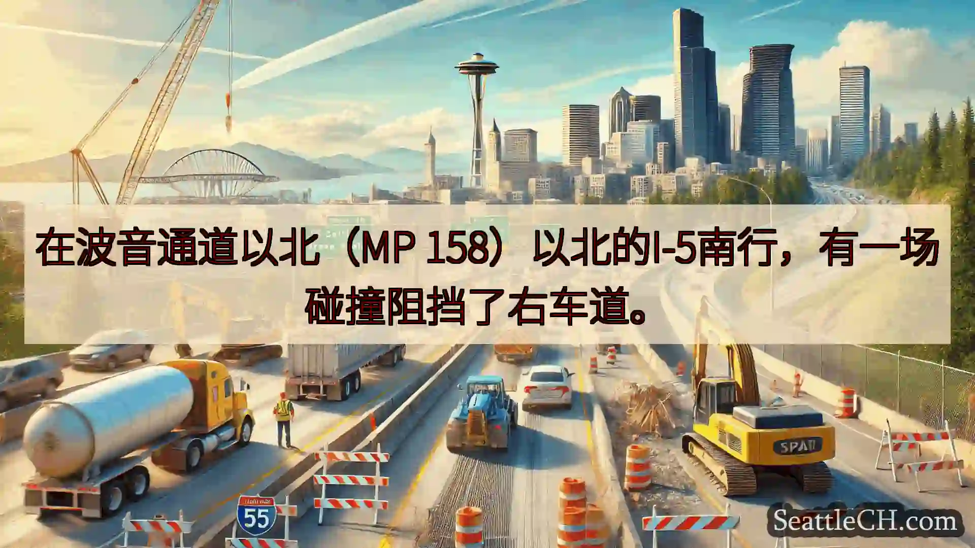 西雅图交通新闻 在波音通道以北（MP