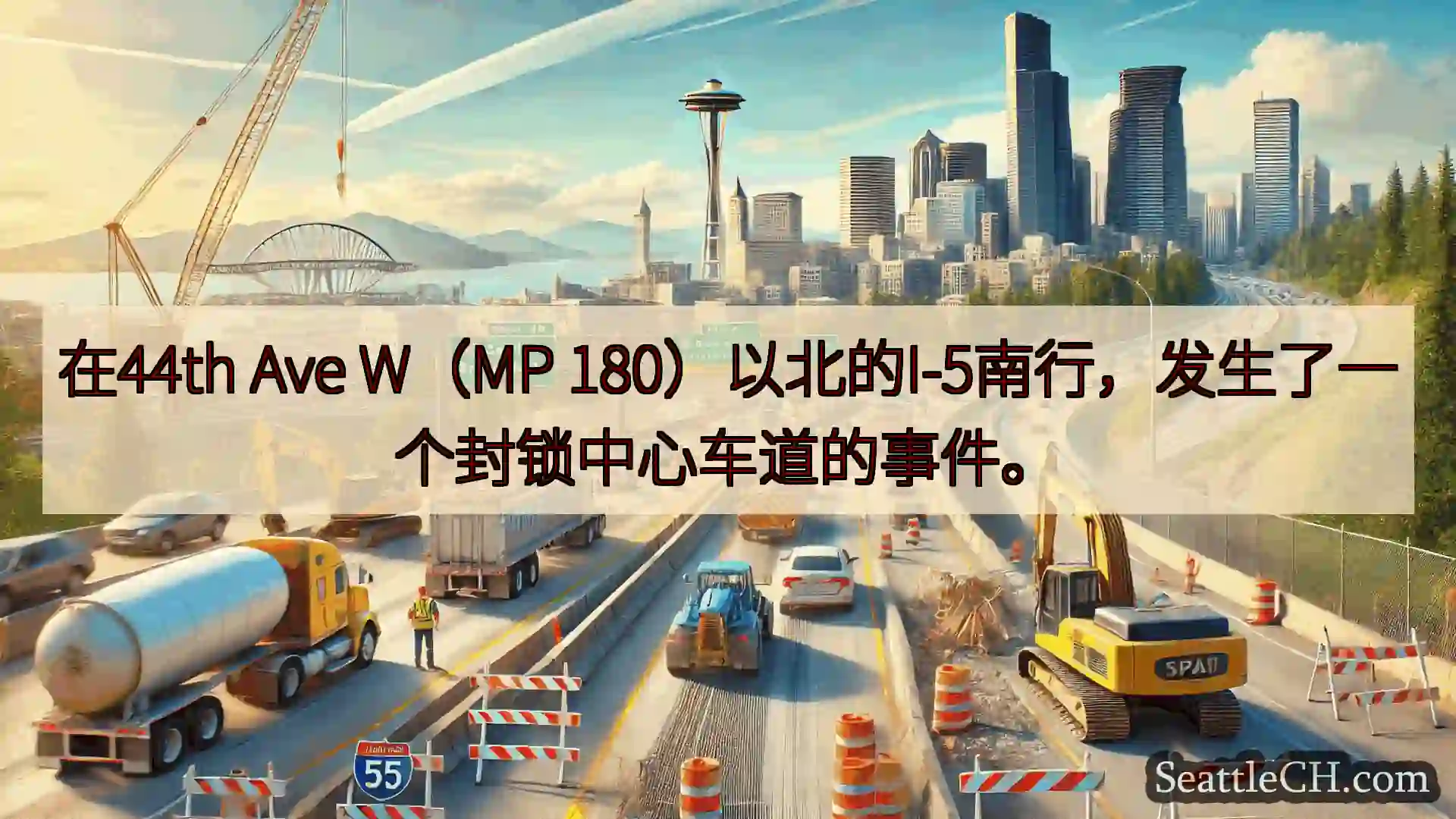 西雅图交通新闻 在44th Ave W（MP