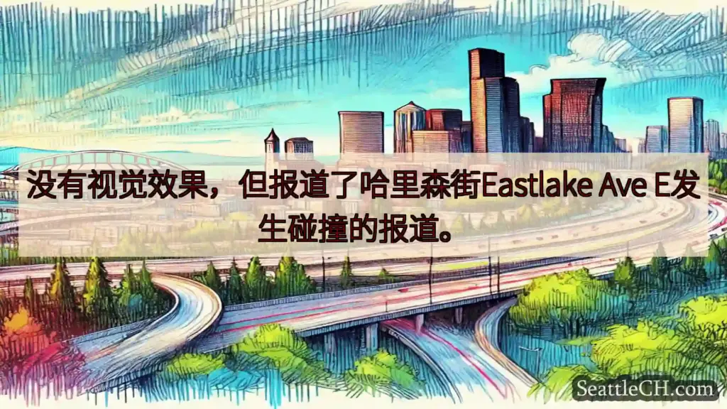 西雅图交通新闻 没有视觉效果，但报道了哈里森街Eastlake Ave