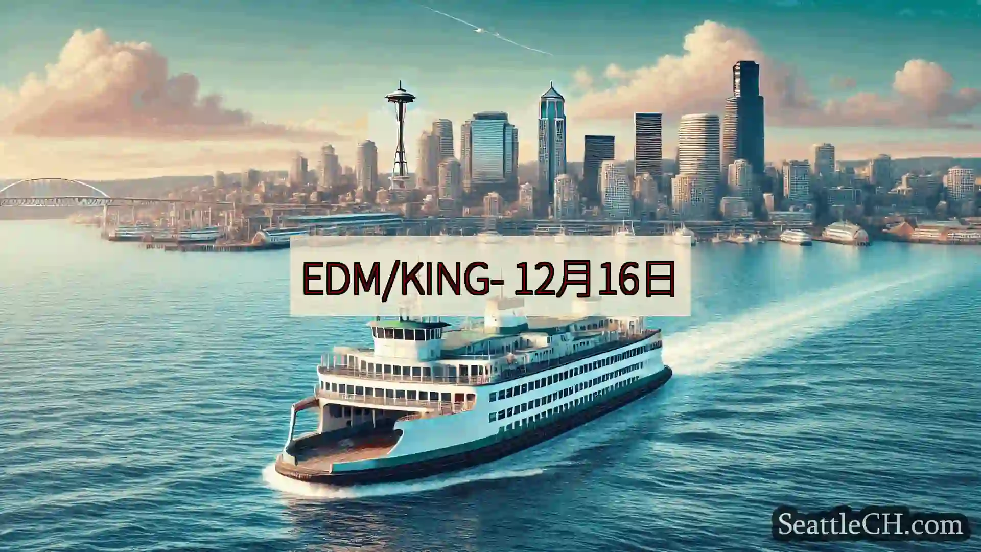 西雅图渡轮新闻 EDM/KING-
