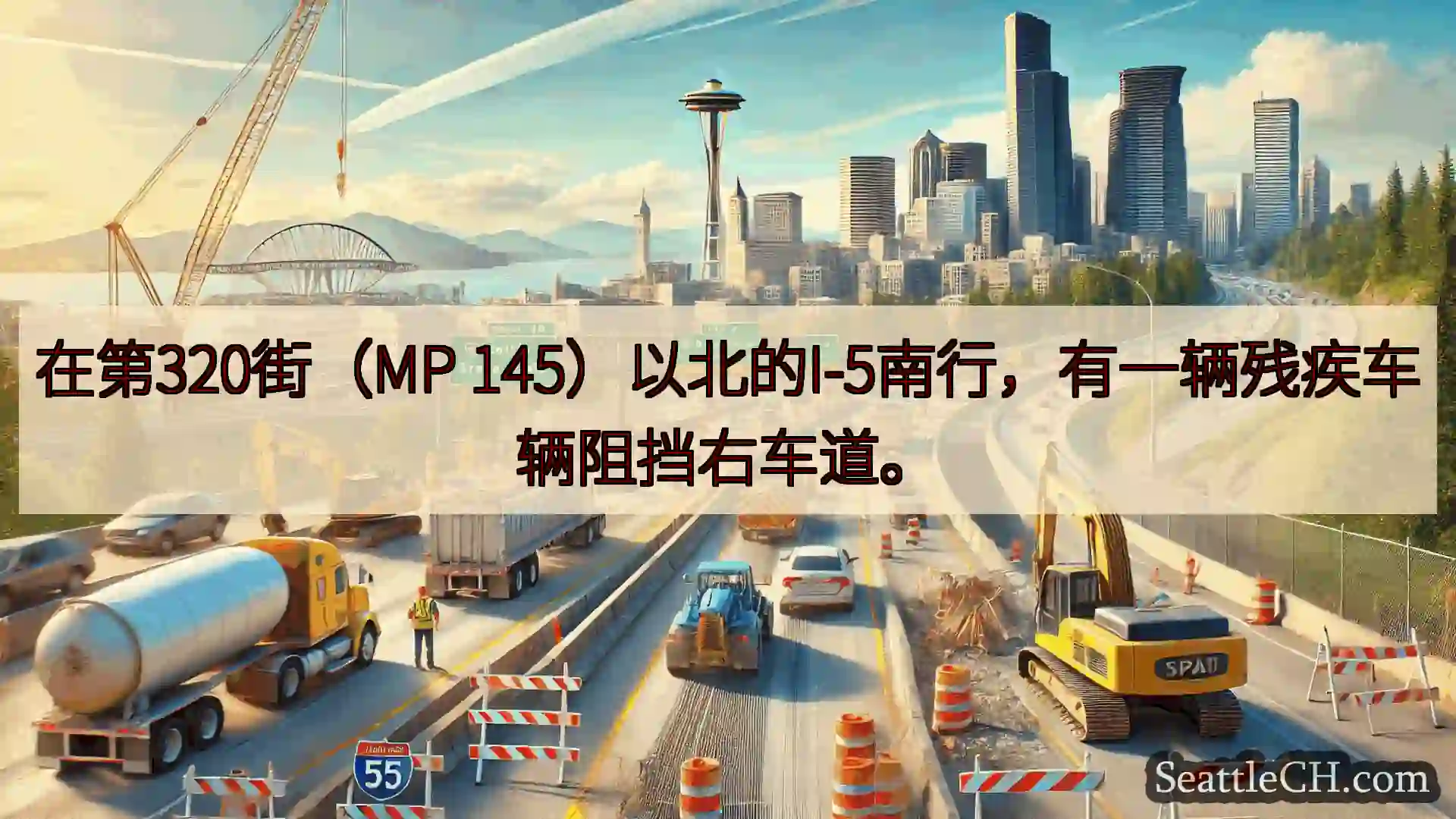 西雅图交通新闻 在第320街（MP