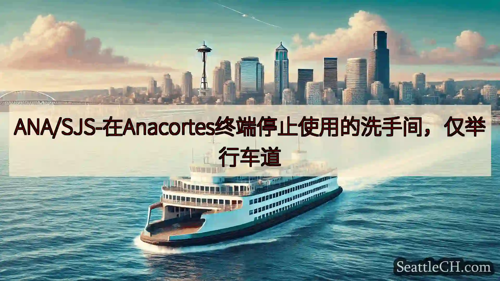 西雅图渡轮新闻 ANA/SJS-在Anacortes终端停止使用的洗手间，仅举行车道h