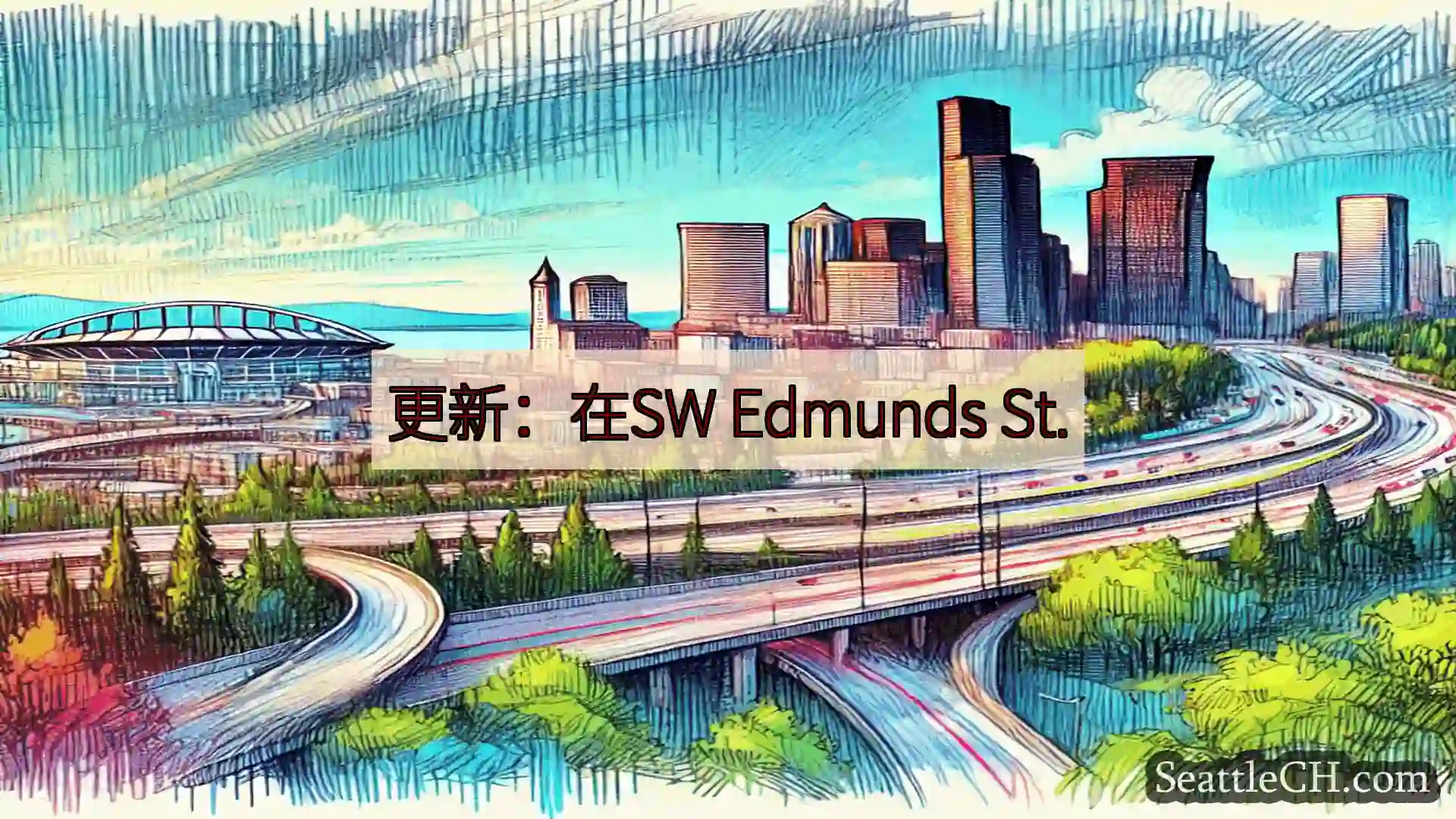 西雅图交通新闻 更新：在SW Edmunds St.