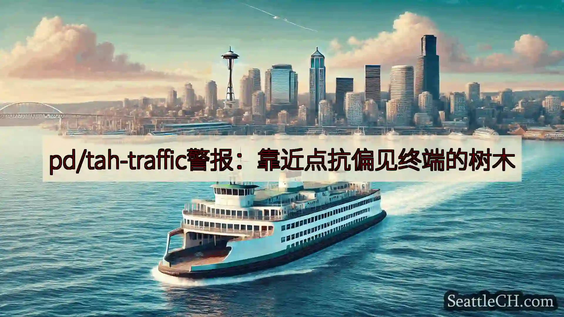 西雅图渡轮新闻 pd/tah-traffic警报：靠近点抗偏见终端的树木https:/