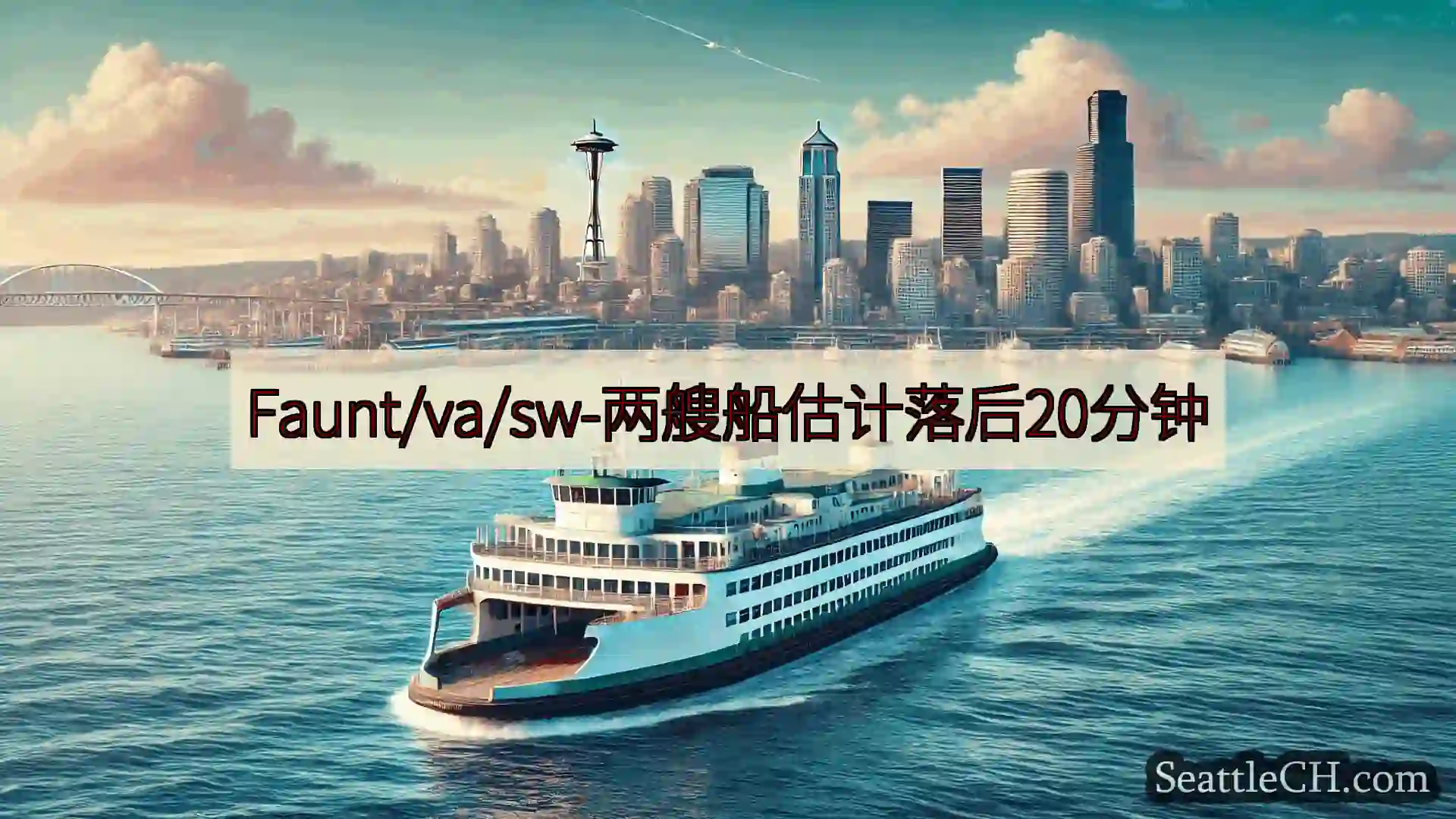 西雅图渡轮新闻 Faunt/va/sw-两艘船估计落后20分钟https://wsdo