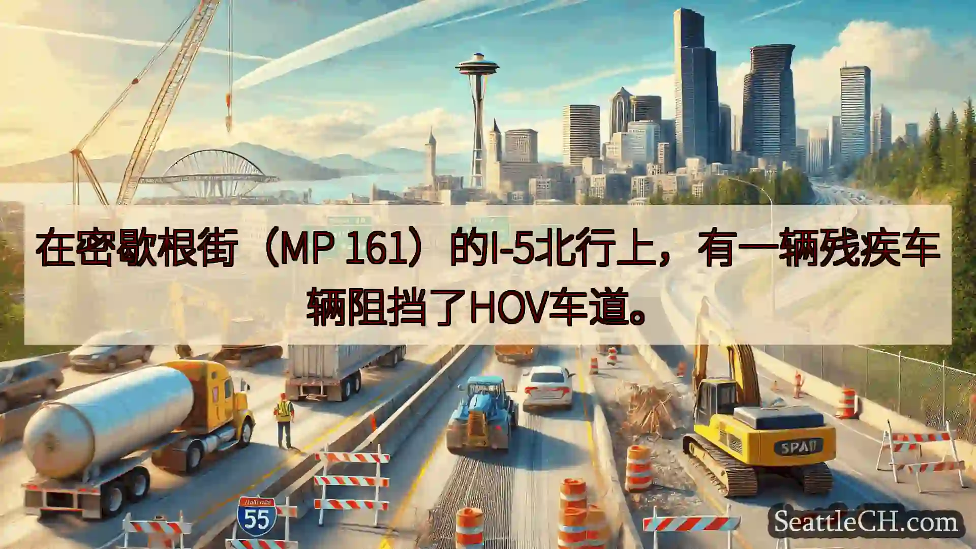 西雅图交通新闻 在密歇根街（MP
