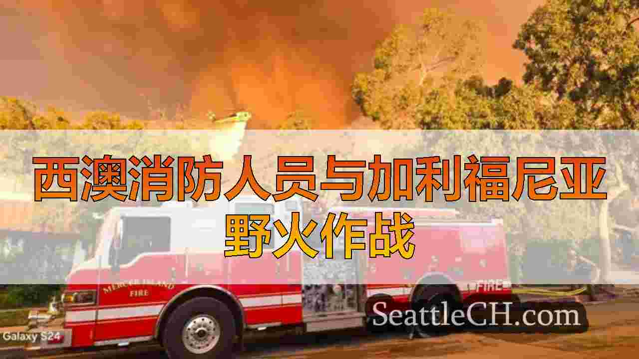 金县消防人员保护房屋免受加利福尼亚州帕利萨德的火灾