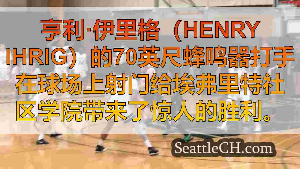 视频：70英尺的蜂鸣器打击器为社区大学提供了令人难以置信的篮球胜利