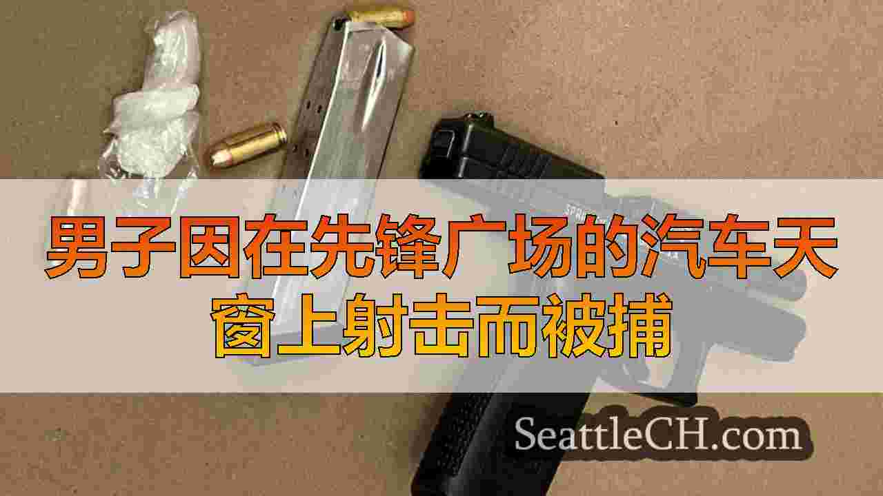 男子因在先锋广场的汽车天窗上射击而被捕