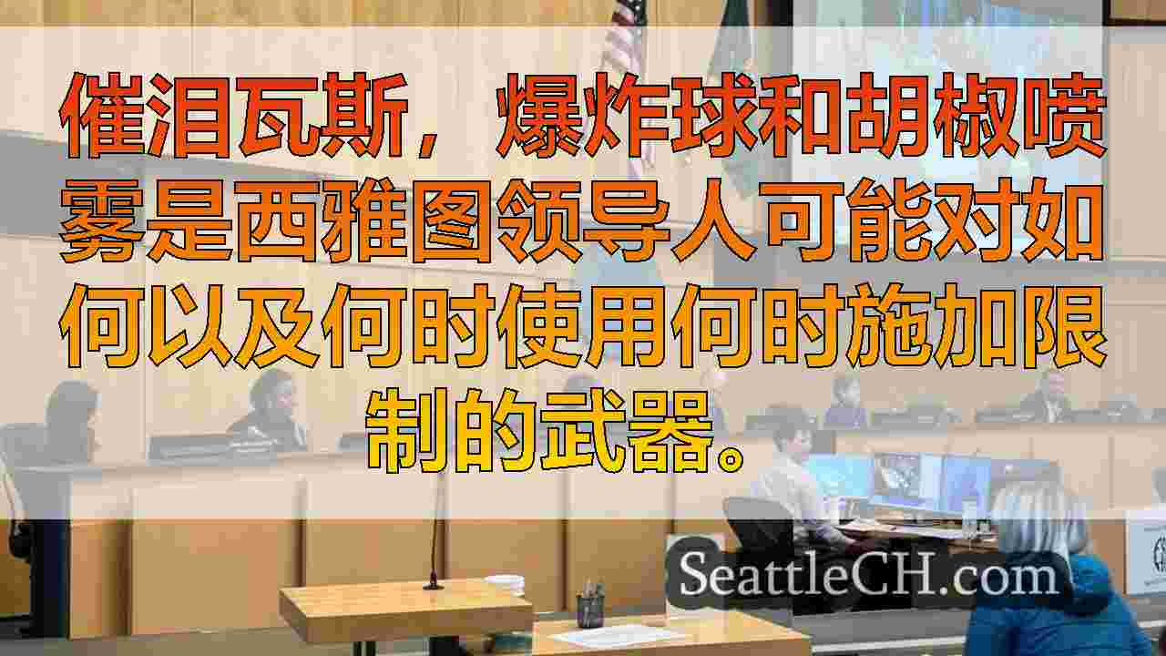 西雅图认为随着联邦监督的临近，对致命性较小的武器的限制更为严格