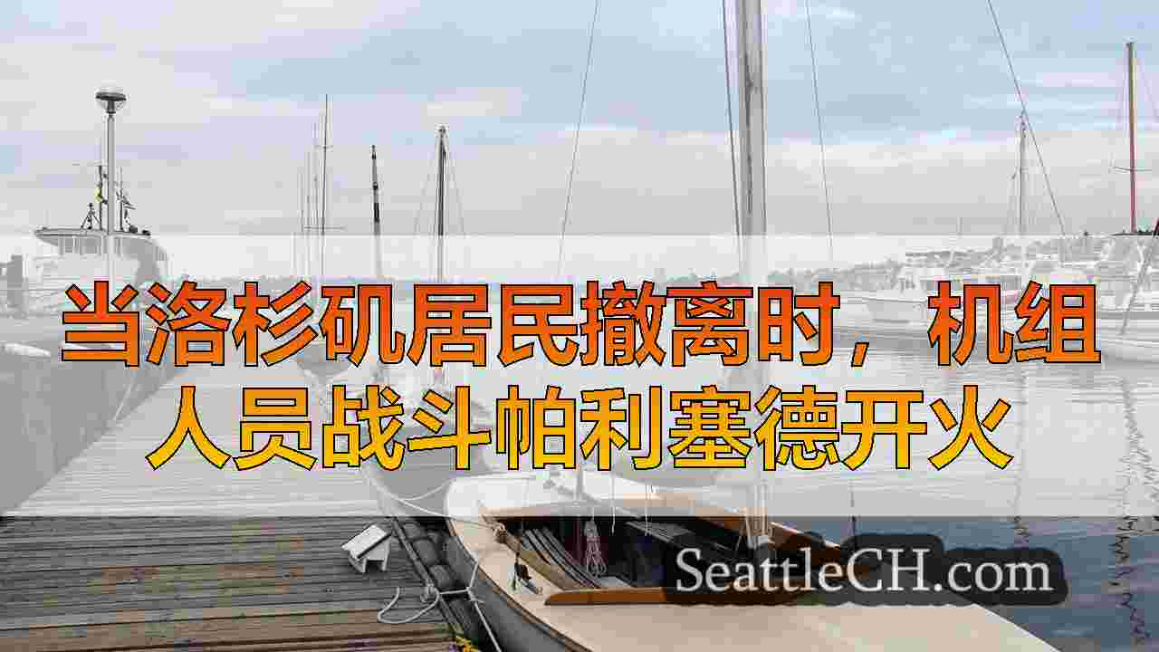 帕利塞德（Palisades）消防部队撤离，摧毁洛杉矶的房屋