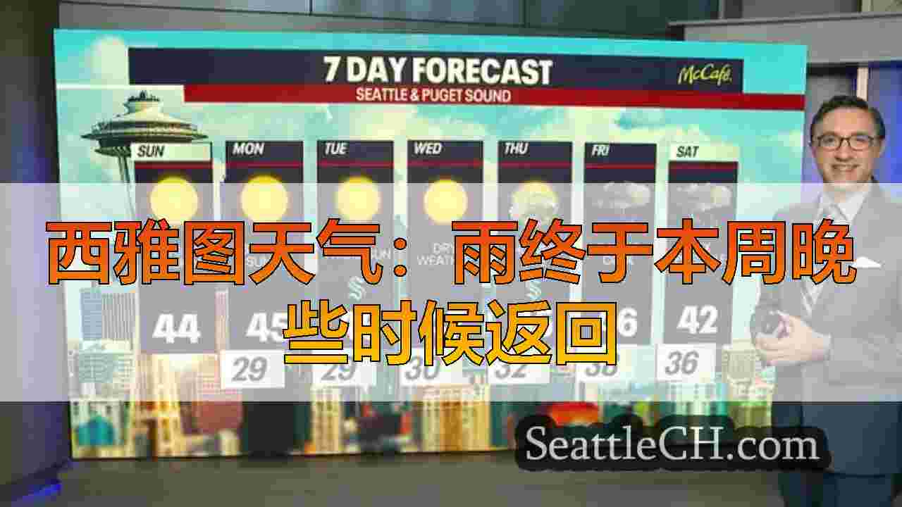 西雅图天气：雨终于本周晚些时候返回