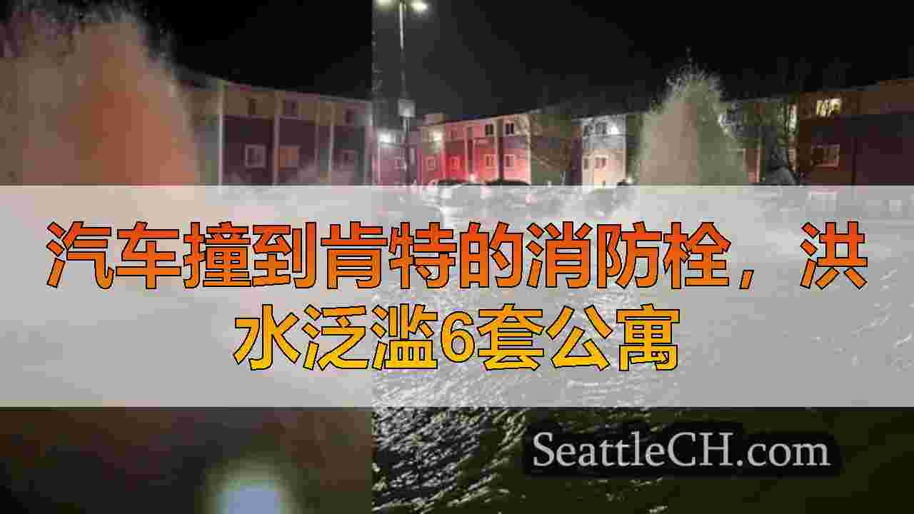 汽车撞到肯特的消防栓，洪水泛滥6套公寓