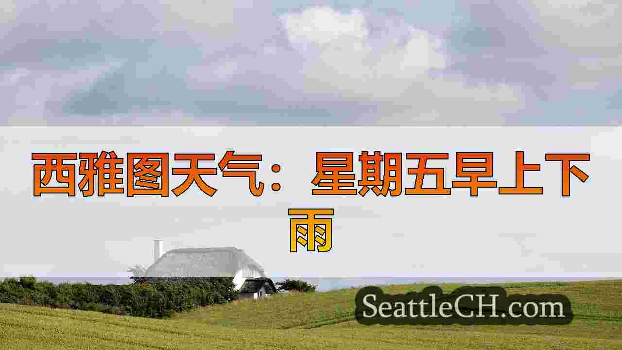 西雅图天气：星期五早上降雨