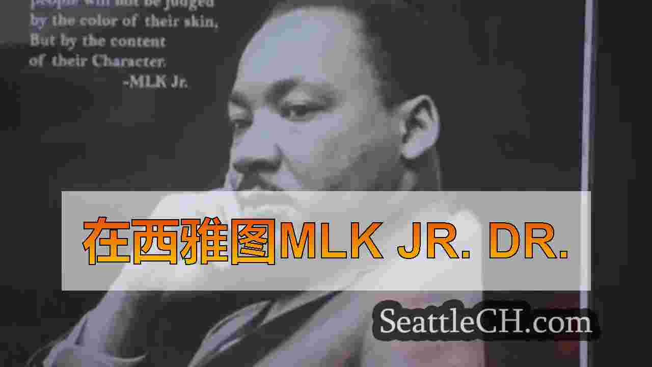 成千上万的游行在马丁·路德·金（Martin Luther King