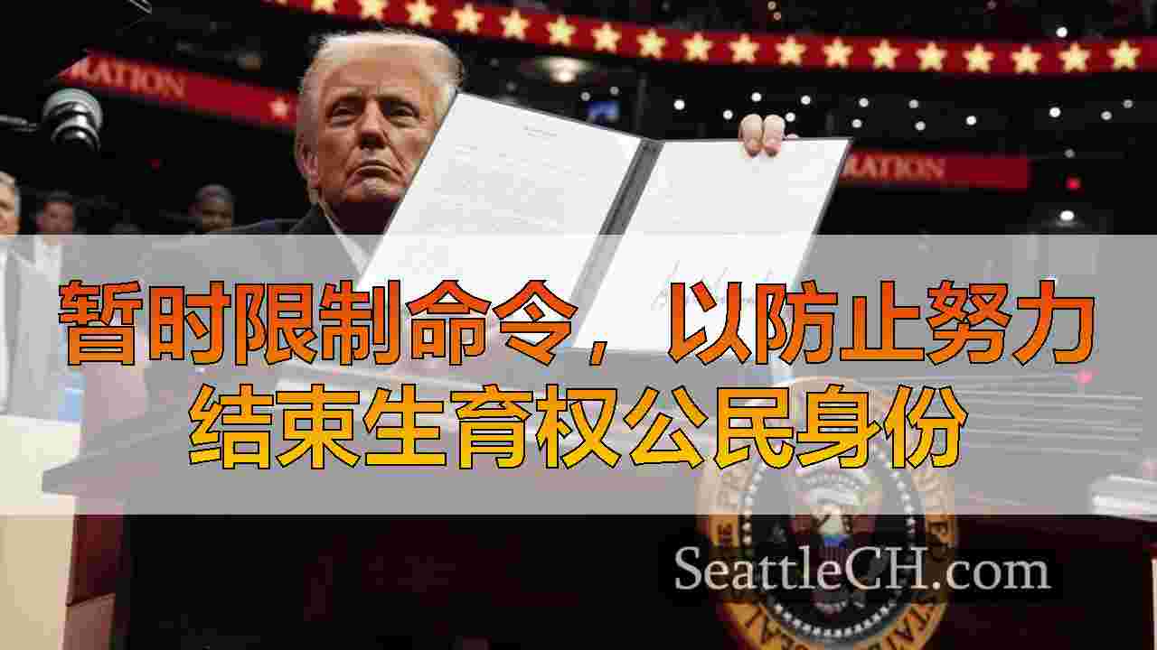暂时限制命令，以防止努力结束生育权公民身份