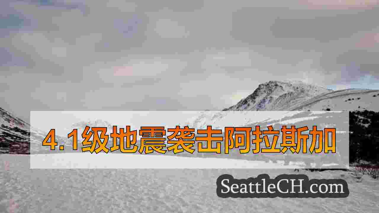 4.1级地震袭击阿拉斯加
