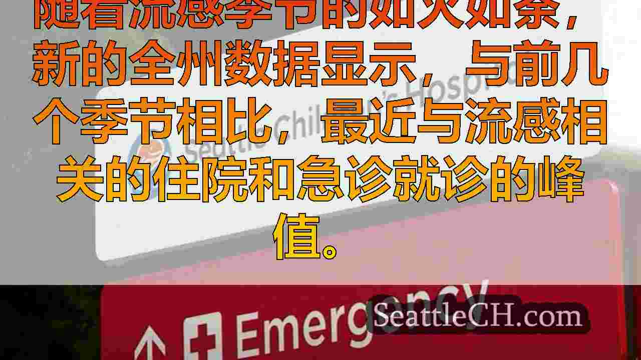 州卫生官员报告说，与流感相关的急诊室访问比警报阈值高5倍