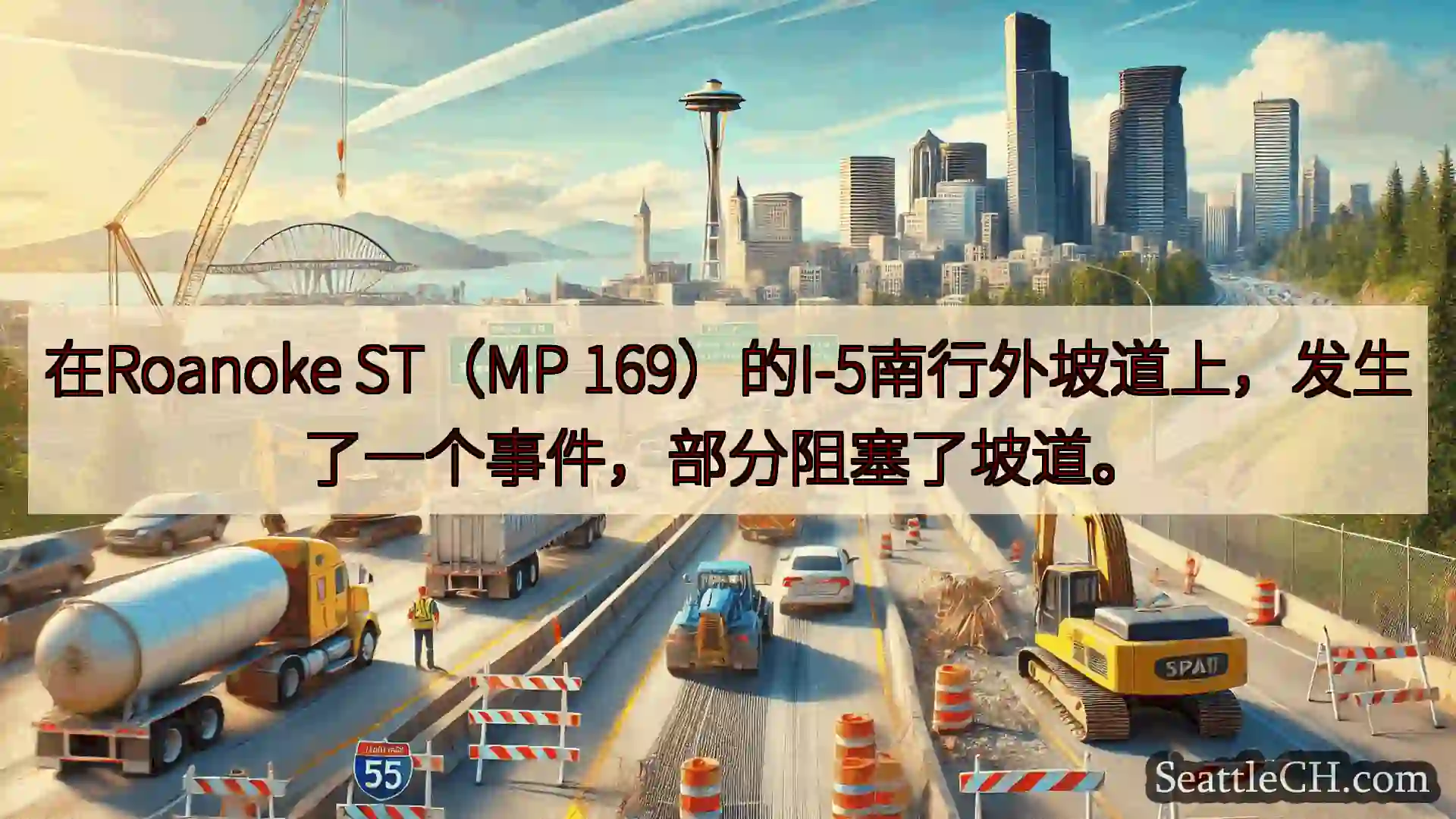 西雅图交通新闻 在Roanoke ST（MP