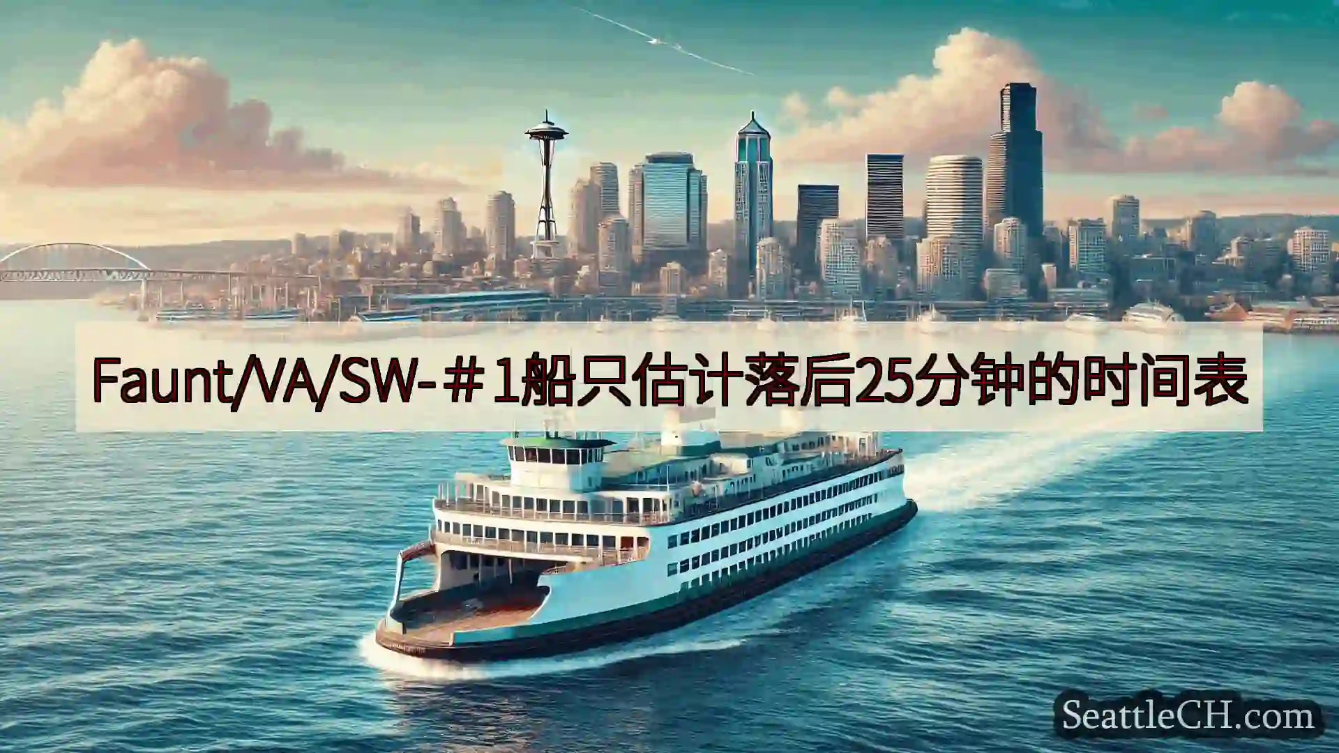 西雅图渡轮新闻 Faunt/VA/SW-＃1船只估计落后25分钟的时间表https:/