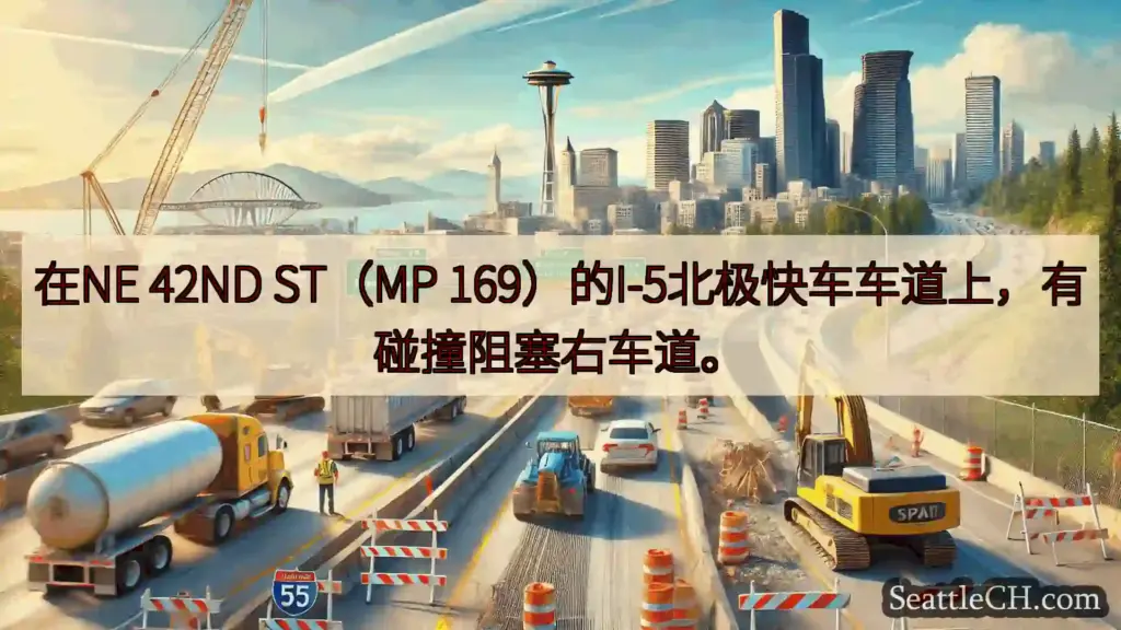 西雅图交通新闻 在NE 42ND ST（MP