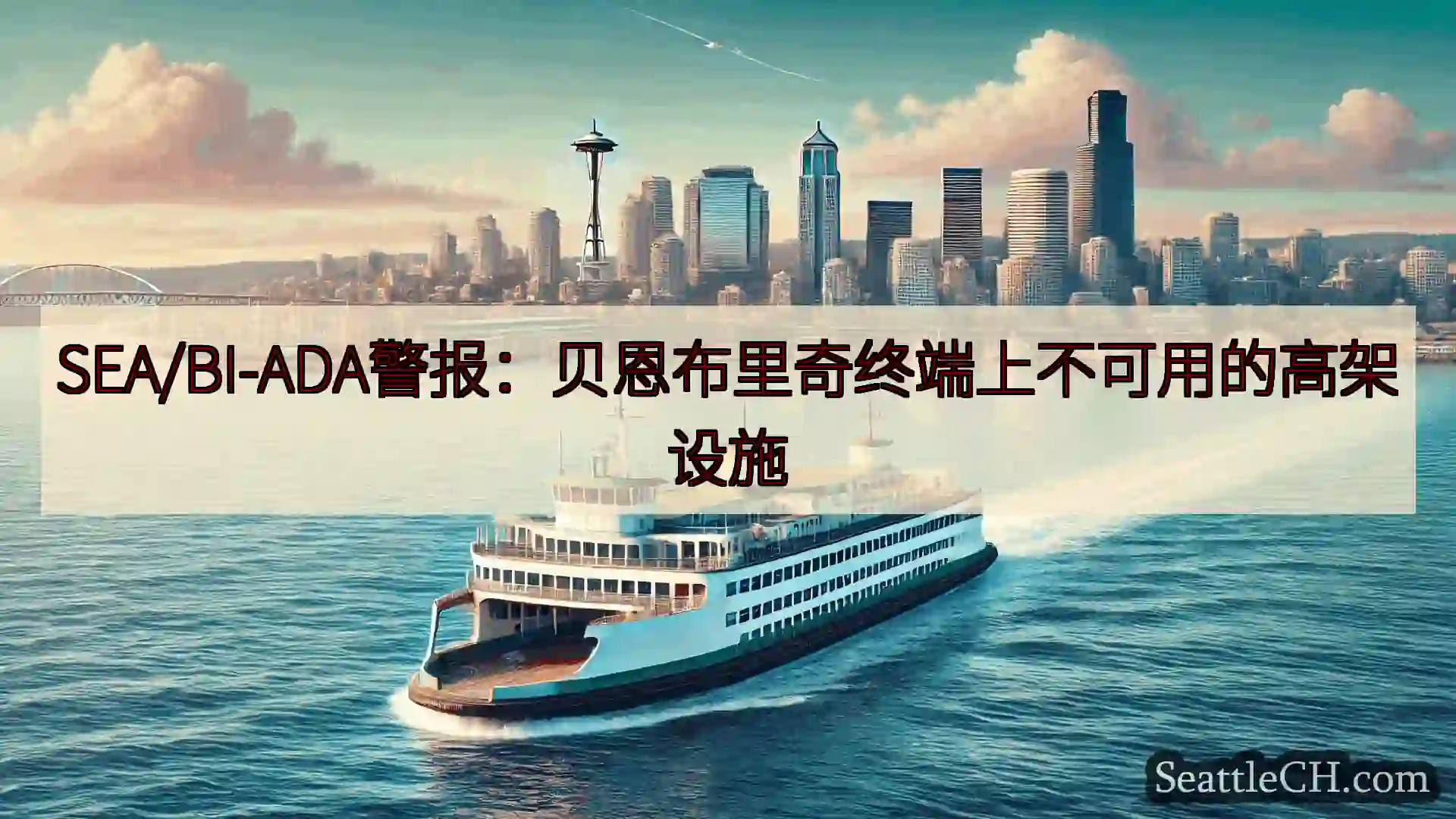 西雅图渡轮新闻 SEA/BI-ADA警报：贝恩布里奇终端上不可用的高架设施https: