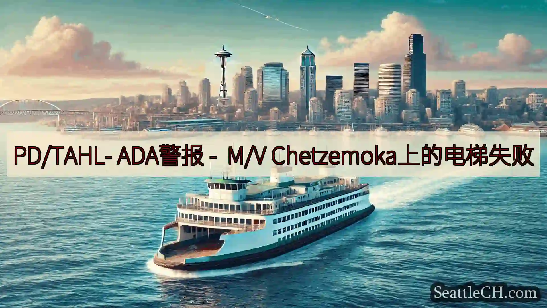 西雅图渡轮新闻 PD/TAHL- ADA警报 - M/V